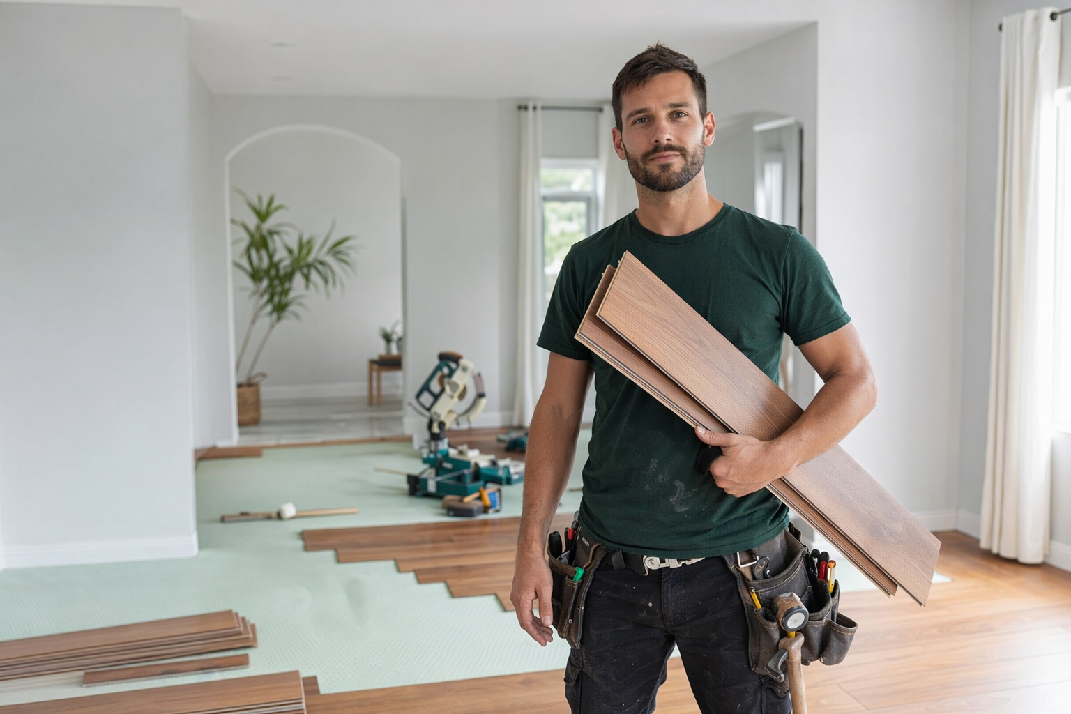 What carpet installation and replacement usually involve